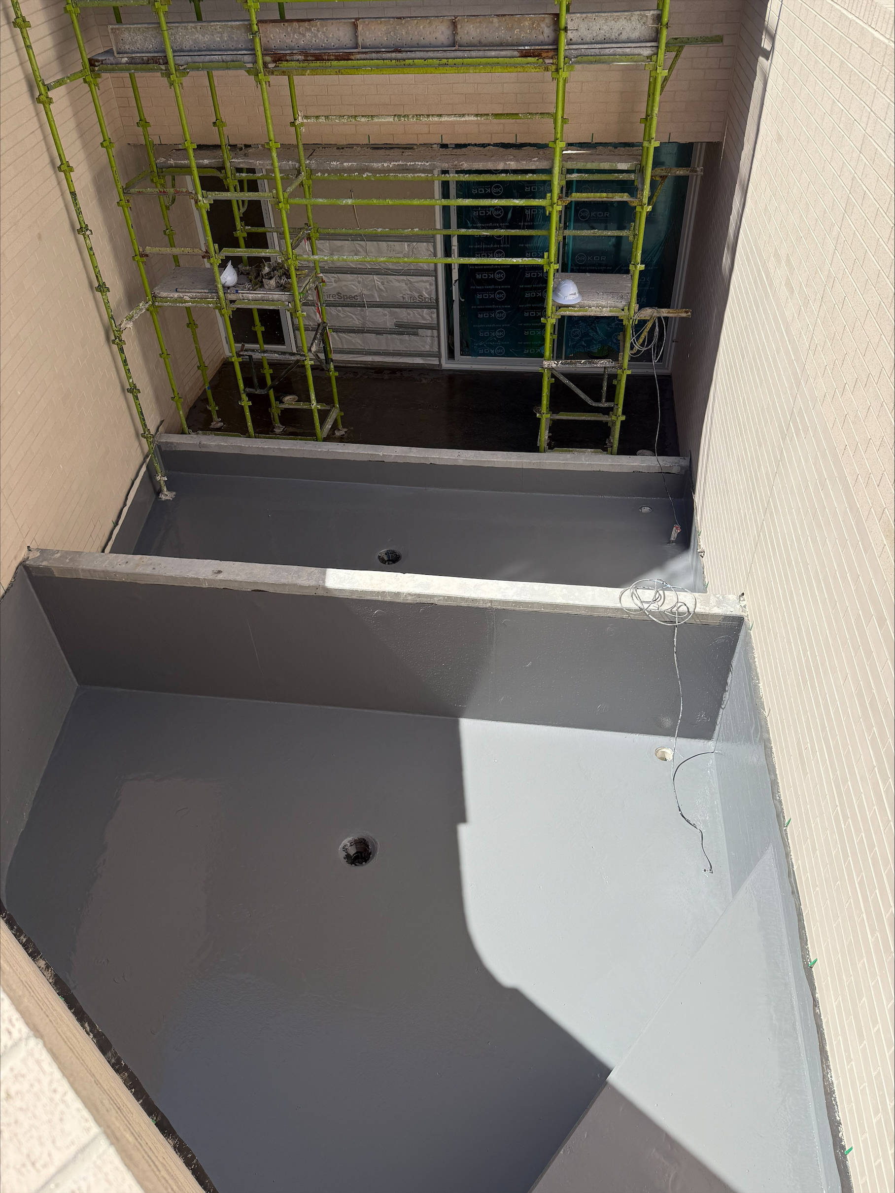 Shaft waterproofing