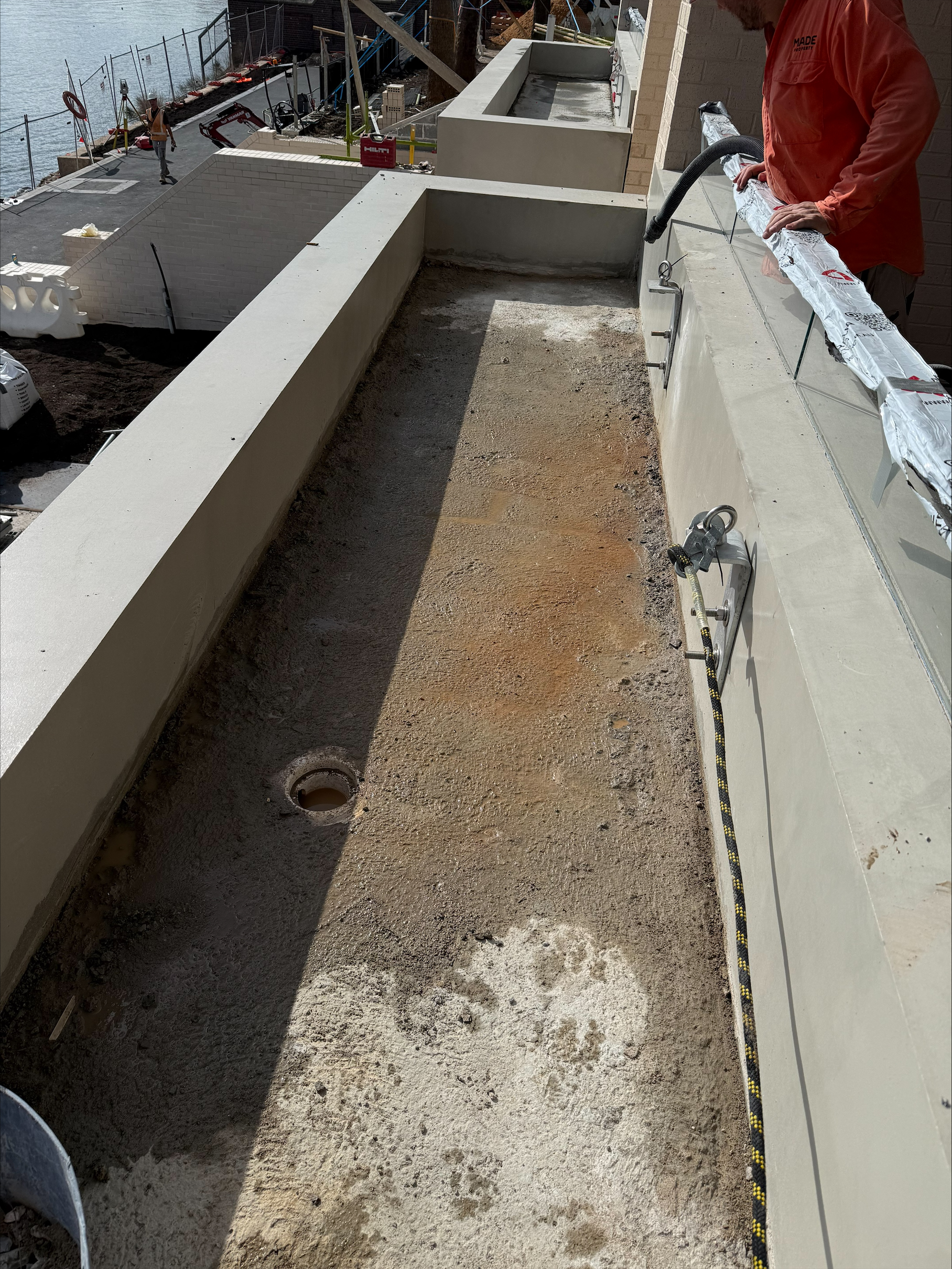 Wet area waterproofing